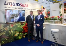 The Liquidseal stand was staffed by Victor Monster and Ernst van den Berg.